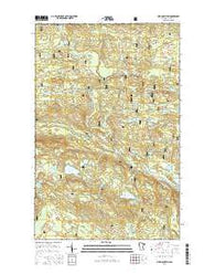Pine Mountain Minnesota Current topographic map, 1:24000 scale, 7.5 X 7.5 Minute, Year 2016