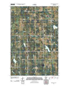 Pine River SW Minnesota Historical topographic map, 1:24000 scale, 7.5 X 7.5 Minute, Year 2010