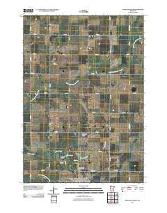Pipestone North Minnesota Historical topographic map, 1:24000 scale, 7.5 X 7.5 Minute, Year 2010