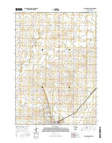 Pipestone North Minnesota Current topographic map, 1:24000 scale, 7.5 X 7.5 Minute, Year 2016