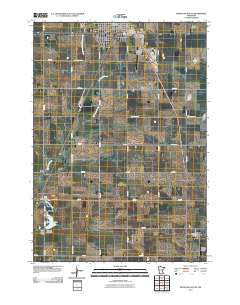 Pipestone South Minnesota Historical topographic map, 1:24000 scale, 7.5 X 7.5 Minute, Year 2010