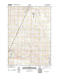 Pipestone South Minnesota Historical topographic map, 1:24000 scale, 7.5 X 7.5 Minute, Year 2013