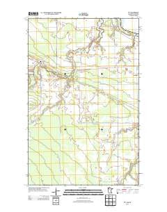 Pitt Minnesota Historical topographic map, 1:24000 scale, 7.5 X 7.5 Minute, Year 2013
