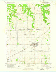 Plainview Minnesota Historical topographic map, 1:24000 scale, 7.5 X 7.5 Minute, Year 1972