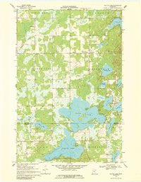 Platte Lake Minnesota Historical topographic map, 1:24000 scale, 7.5 X 7.5 Minute, Year 1968