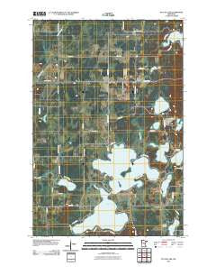 Platte Lake Minnesota Historical topographic map, 1:24000 scale, 7.5 X 7.5 Minute, Year 2010