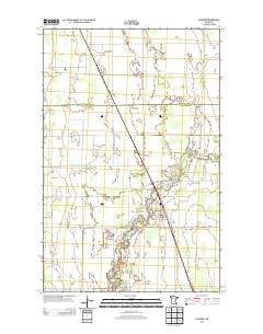 Plummer Minnesota Historical topographic map, 1:24000 scale, 7.5 X 7.5 Minute, Year 2013