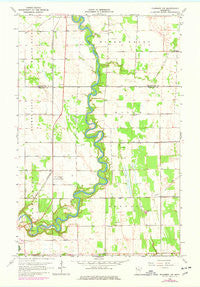 Plummer NW Minnesota Historical topographic map, 1:24000 scale, 7.5 X 7.5 Minute, Year 1964