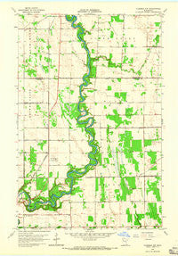 Plummer NW Minnesota Historical topographic map, 1:24000 scale, 7.5 X 7.5 Minute, Year 1964