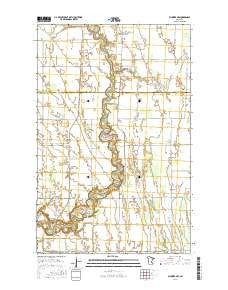 Plummer NW Minnesota Current topographic map, 1:24000 scale, 7.5 X 7.5 Minute, Year 2016