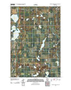 Pomme De Terre Lakes Minnesota Historical topographic map, 1:24000 scale, 7.5 X 7.5 Minute, Year 2010