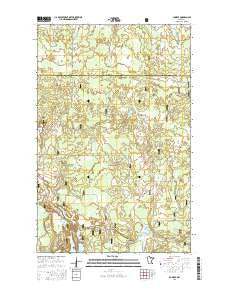 Pomroy Minnesota Current topographic map, 1:24000 scale, 7.5 X 7.5 Minute, Year 2016
