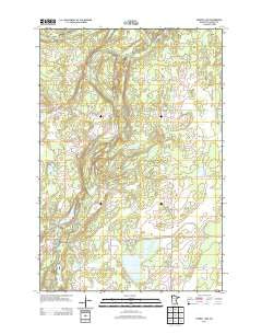 Pomroy Lake Minnesota Historical topographic map, 1:24000 scale, 7.5 X 7.5 Minute, Year 2013