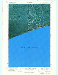 Ponemah NE Minnesota Historical topographic map, 1:24000 scale, 7.5 X 7.5 Minute, Year 1974
