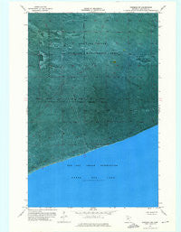 Ponemah NW Minnesota Historical topographic map, 1:24000 scale, 7.5 X 7.5 Minute, Year 1974