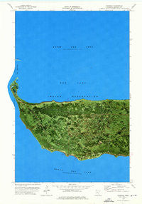 Ponemah Minnesota Historical topographic map, 1:24000 scale, 7.5 X 7.5 Minute, Year 1973