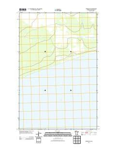 Ponemah NE Minnesota Historical topographic map, 1:24000 scale, 7.5 X 7.5 Minute, Year 2013