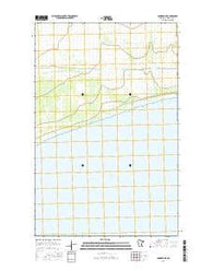 Ponemah NE Minnesota Current topographic map, 1:24000 scale, 7.5 X 7.5 Minute, Year 2016
