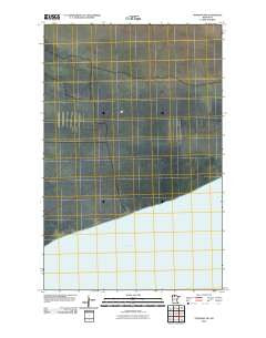 Ponemah NW Minnesota Historical topographic map, 1:24000 scale, 7.5 X 7.5 Minute, Year 2010