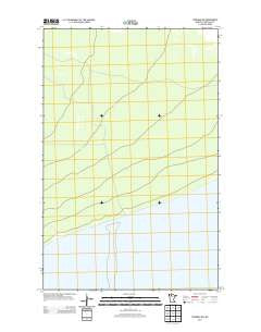 Ponemah NW Minnesota Historical topographic map, 1:24000 scale, 7.5 X 7.5 Minute, Year 2013