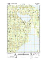 Portage Lake Minnesota Historical topographic map, 1:24000 scale, 7.5 X 7.5 Minute, Year 2013