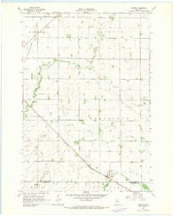Porter Minnesota Historical topographic map, 1:24000 scale, 7.5 X 7.5 Minute, Year 1967