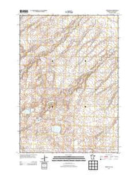 Porter SW Minnesota Historical topographic map, 1:24000 scale, 7.5 X 7.5 Minute, Year 2013