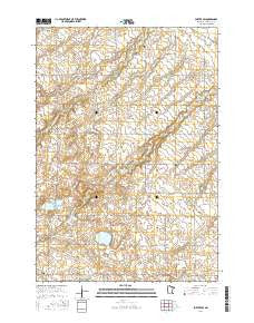 Porter SW Minnesota Current topographic map, 1:24000 scale, 7.5 X 7.5 Minute, Year 2016