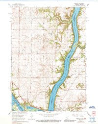 Prescott Wisconsin Historical topographic map, 1:24000 scale, 7.5 X 7.5 Minute, Year 1967