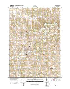 Preston Minnesota Historical topographic map, 1:24000 scale, 7.5 X 7.5 Minute, Year 2013