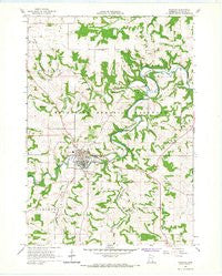 Preston Minnesota Historical topographic map, 1:24000 scale, 7.5 X 7.5 Minute, Year 1965