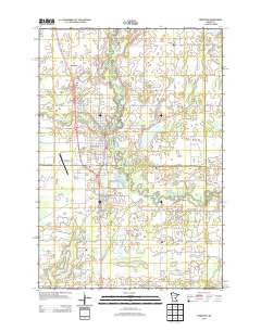 Princeton Minnesota Historical topographic map, 1:24000 scale, 7.5 X 7.5 Minute, Year 2013