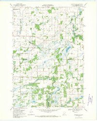 Princeton SW Minnesota Historical topographic map, 1:24000 scale, 7.5 X 7.5 Minute, Year 1968