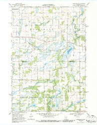 Princeton SW Minnesota Historical topographic map, 1:24000 scale, 7.5 X 7.5 Minute, Year 1968