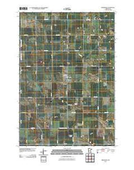 Prinsburg Minnesota Historical topographic map, 1:24000 scale, 7.5 X 7.5 Minute, Year 2010