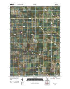 Prinsburg Minnesota Historical topographic map, 1:24000 scale, 7.5 X 7.5 Minute, Year 2010