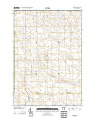Prinsburg Minnesota Historical topographic map, 1:24000 scale, 7.5 X 7.5 Minute, Year 2013