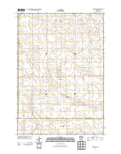 Prinsburg Minnesota Historical topographic map, 1:24000 scale, 7.5 X 7.5 Minute, Year 2013