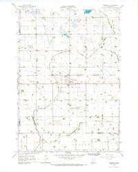 Prinsburg Minnesota Historical topographic map, 1:24000 scale, 7.5 X 7.5 Minute, Year 1965