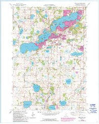 Prior Lake Minnesota Historical topographic map, 1:24000 scale, 7.5 X 7.5 Minute, Year 1974