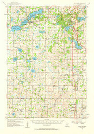 Prior Lake Minnesota Historical topographic map, 1:62500 scale, 15 X 15 Minute, Year 1957