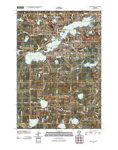 Prior Lake Minnesota Historical topographic map, 1:24000 scale, 7.5 X 7.5 Minute, Year 2010