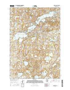 Prior Lake Minnesota Current topographic map, 1:24000 scale, 7.5 X 7.5 Minute, Year 2016