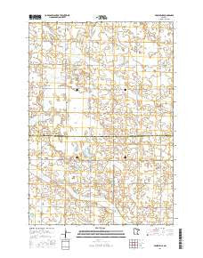 Providence Minnesota Current topographic map, 1:24000 scale, 7.5 X 7.5 Minute, Year 2016