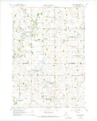 Providence Minnesota Historical topographic map, 1:24000 scale, 7.5 X 7.5 Minute, Year 1967