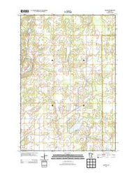Quamba Minnesota Historical topographic map, 1:24000 scale, 7.5 X 7.5 Minute, Year 2013