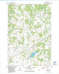 Quamba Minnesota Historical topographic map, 1:24000 scale, 7.5 X 7.5 Minute, Year 1983