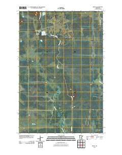 Rabey Minnesota Historical topographic map, 1:24000 scale, 7.5 X 7.5 Minute, Year 2010