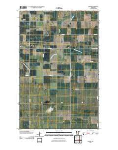Radium Minnesota Historical topographic map, 1:24000 scale, 7.5 X 7.5 Minute, Year 2010