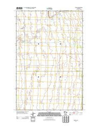 Radium Minnesota Historical topographic map, 1:24000 scale, 7.5 X 7.5 Minute, Year 2013